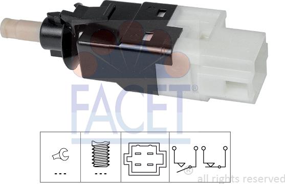 FACET 71.252 - Interruttore luce freno autozon.pro