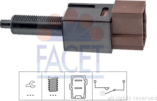 FACET 71.265 - Interruttore luce freno autozon.pro