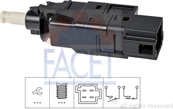 FACET 7.1260 - Interruttore luce freno autozon.pro