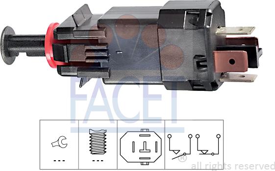 FACET 7.1205 - Interruttore luce freno autozon.pro