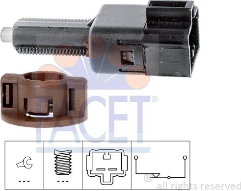 FACET 71.211 - Interruttore luce freno autozon.pro