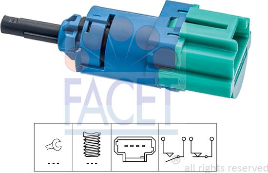 FACET 7.1286 - Interruttore luce freno autozon.pro