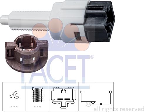 FACET 7.1281 - Interruttore luce freno autozon.pro