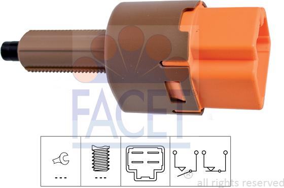 FACET 71.282 - Interruttore luce freno autozon.pro