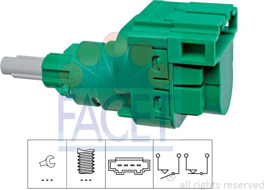 FACET 7.1230 - Interruttore luce freno autozon.pro