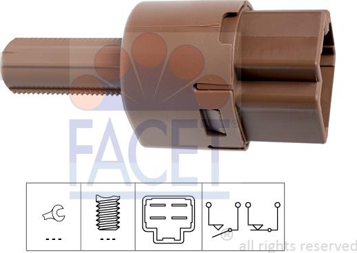 FACET 7.1276 - Interruttore luce freno autozon.pro