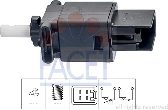 FACET 7.1272 - Interruttore luce freno autozon.pro