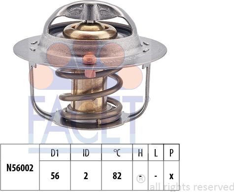 FACET 7.8954S - Termostato, Refrigerante autozon.pro