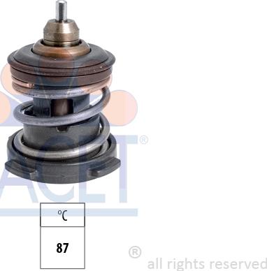 FACET 7.8956S - Termostato, Refrigerante autozon.pro