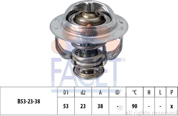 FACET 7.8957S - Termostato, Refrigerante autozon.pro