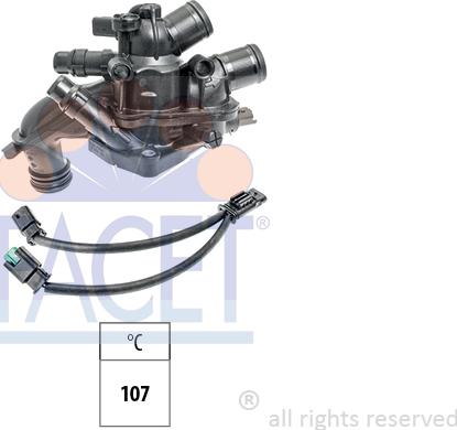 FACET 7.8964 - Termostato, Refrigerante autozon.pro