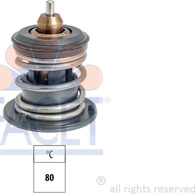 FACET 7.8965S - Termostato, Refrigerante autozon.pro