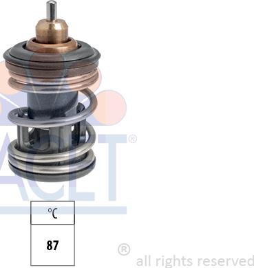 FACET 7.8966S - Termostato, Refrigerante autozon.pro