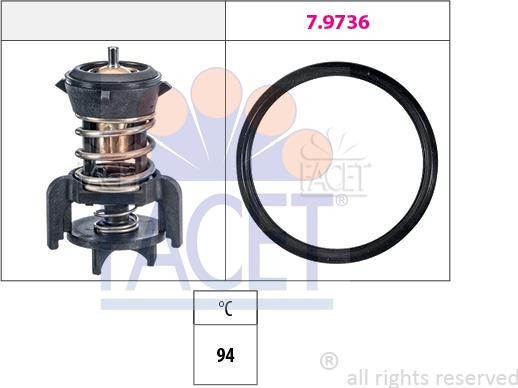 FACET 78.933 - Termostato, Refrigerante autozon.pro