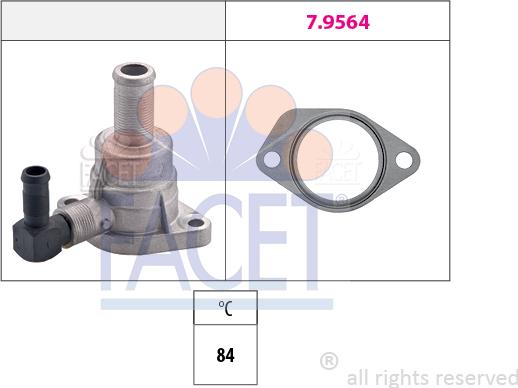 FACET 7.8490 - Termostato, Refrigerante autozon.pro