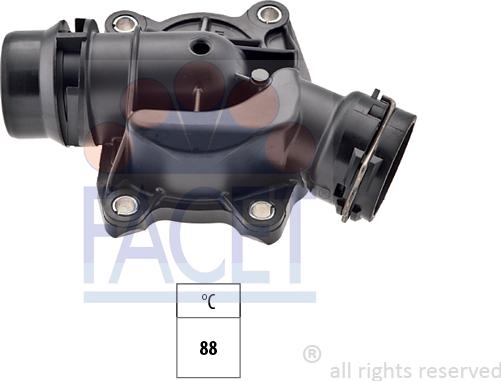 FACET 7.8429 - Termostato, Refrigerante autozon.pro