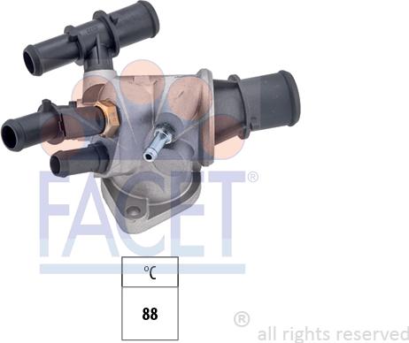 FACET 78.563 - Termostato, Refrigerante autozon.pro