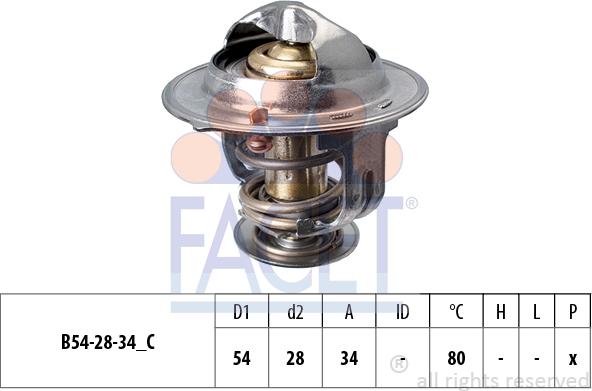 FACET 7.8694S - Termostato, Refrigerante autozon.pro