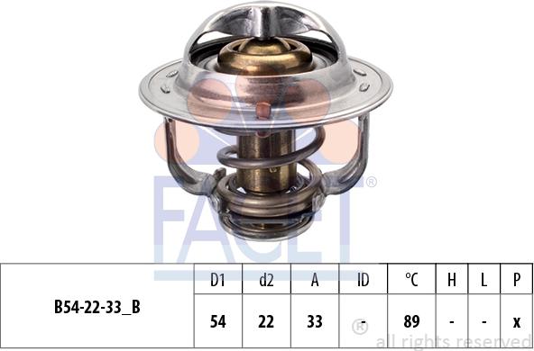 FACET 7.8693S - Termostato, Refrigerante autozon.pro