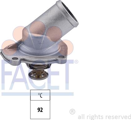 FACET 7.8653 - Termostato, Refrigerante autozon.pro