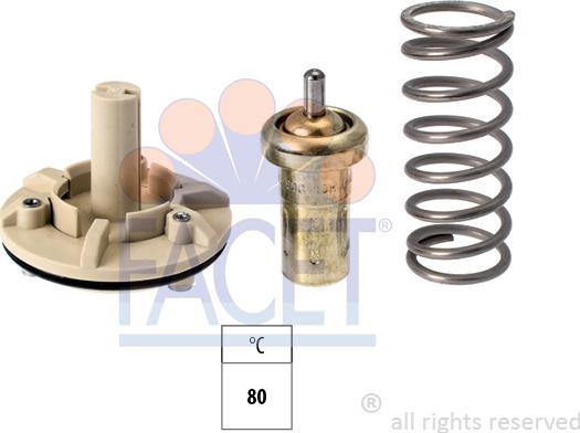 FACET 7.8689S - Termostato, Refrigerante autozon.pro