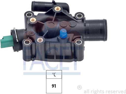 FACET 7.8671 - Termostato, Refrigerante autozon.pro