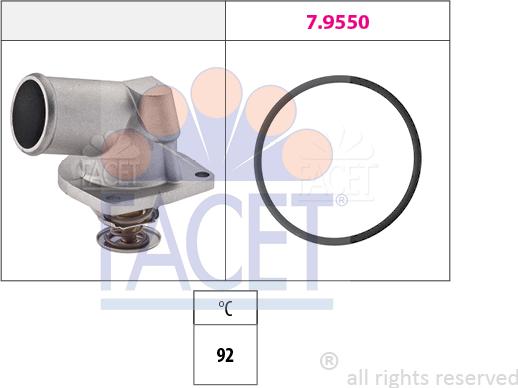 FACET 7.8194 - Termostato, Refrigerante autozon.pro