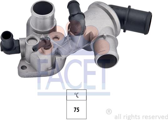 FACET 78.158 - Termostato, Refrigerante autozon.pro