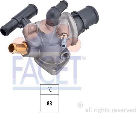 FACET 7.8119 - Termostato, Refrigerante autozon.pro