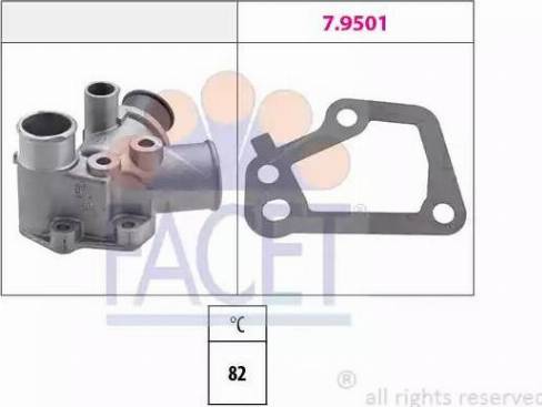 FACET 78.126 - Termostato, Refrigerante autozon.pro