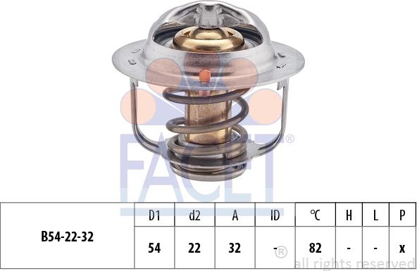 FACET 7.8305S - Termostato, Refrigerante autozon.pro