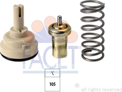 FACET 7.8744S - Termostato, Refrigerante autozon.pro