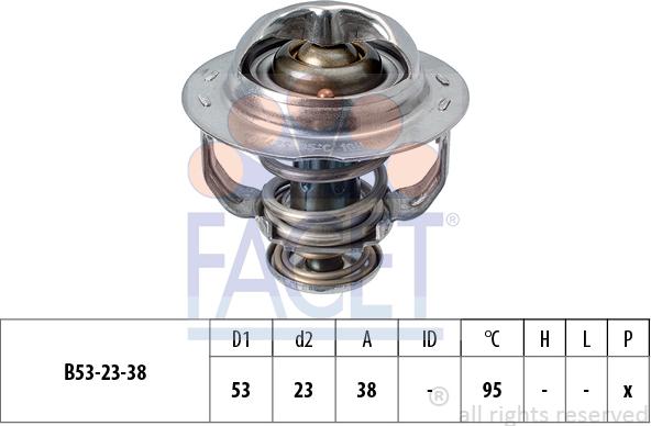 FACET 7.8742S - Termostato, Refrigerante autozon.pro