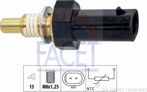 FACET 73.403 - Sensore, Temperatura refrigerante autozon.pro