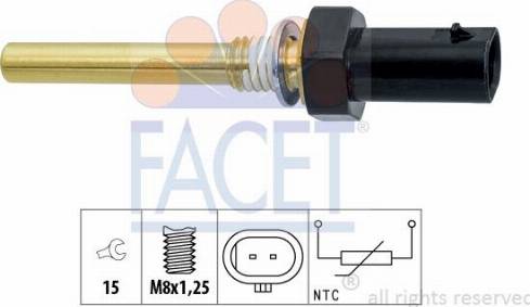 FACET 73.402 - Sensore, Temperatura refrigerante autozon.pro