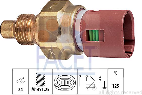 FACET 7.3532 - Sensore, Temperatura refrigerante autozon.pro