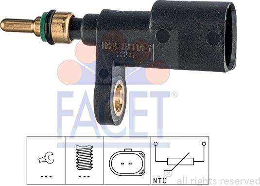 FACET 7.3355 - Sensore, Temperatura refrigerante autozon.pro