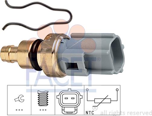 FACET 73.302 - Sensore, Temperatura refrigerante autozon.pro