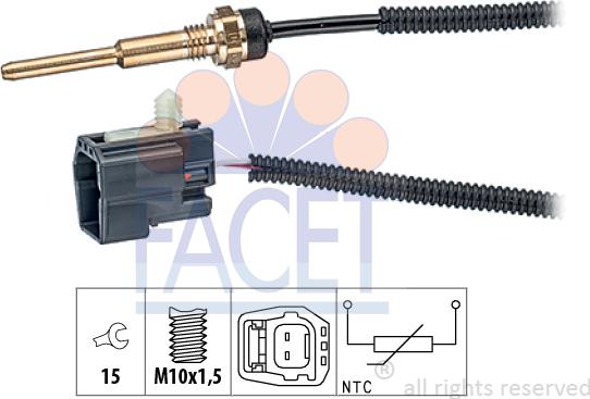 FACET 7.3331 - Sensore, Temperatura refrigerante autozon.pro