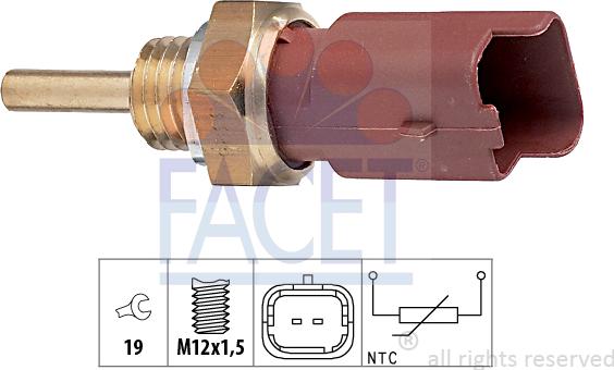 FACET 7.3326 - Sensore, Temperatura refrigerante autozon.pro