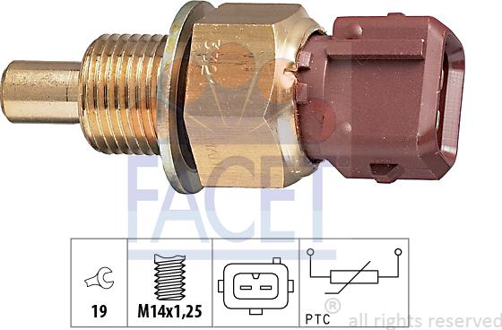 FACET 73.321 - Sensore, Temperatura refrigerante autozon.pro