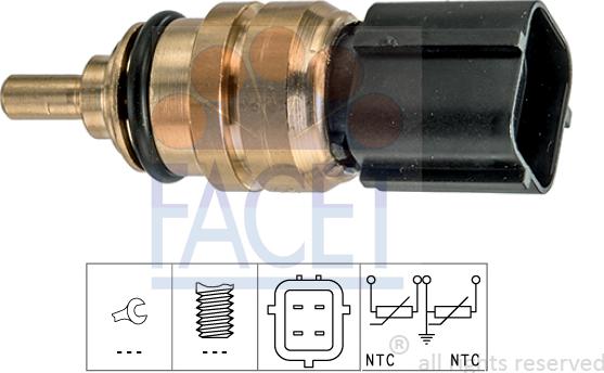 FACET 7.3371 - Sensore, Temperatura refrigerante autozon.pro