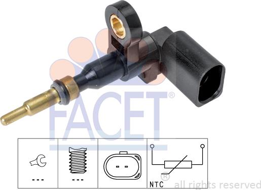 FACET 7.3377 - Sensore, Temperatura refrigerante autozon.pro