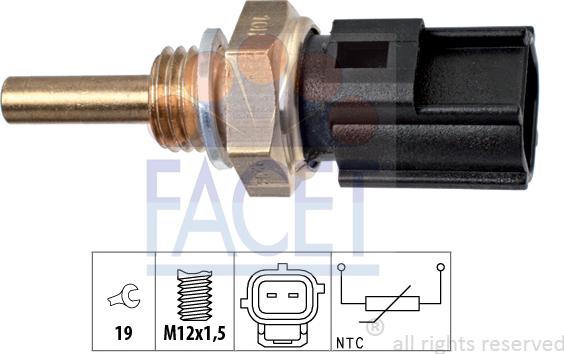 FACET 7.3298 - Sensore, Temperatura refrigerante autozon.pro