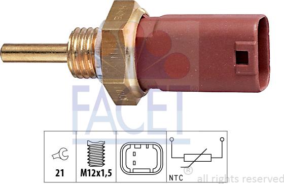 FACET 73.242 - Sensore, Temperatura refrigerante autozon.pro