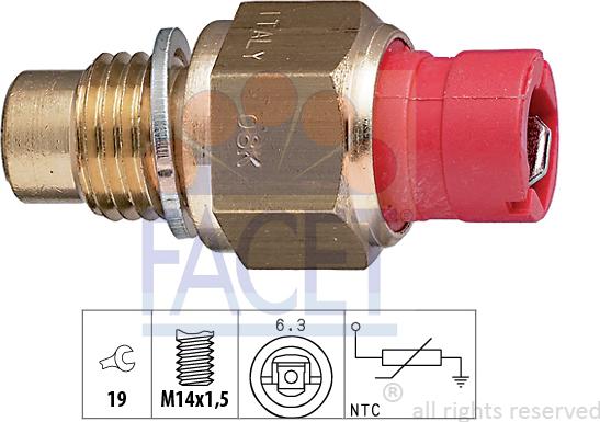 FACET 7.3267 - Sensore, Temperatura olio autozon.pro