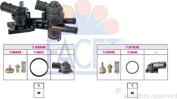 FACET 7.7954KK - Termostato, Refrigerante autozon.pro