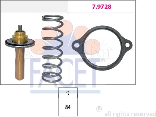 FACET 7.7971 - Termostato, Refrigerante autozon.pro