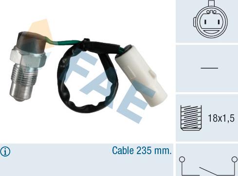 FAE 40840 - Interruttore, Luce di retromarcia autozon.pro