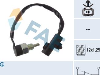 FAE 41248 - Interruttore, Luce di retromarcia autozon.pro